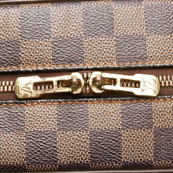 Louis Vuitton Damier Nolita Handbag Brown PVC Leather - Picture 5 of 8